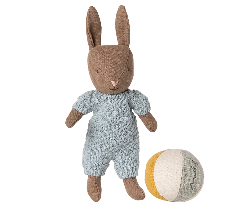 Rabbit set, Micro - Brown - Blue