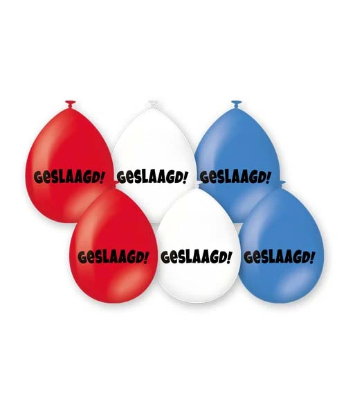 Ballonnen Geslaagd rwb 6st.
