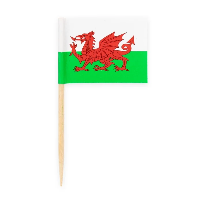 Cocktailprikkers Wales 50 stuks