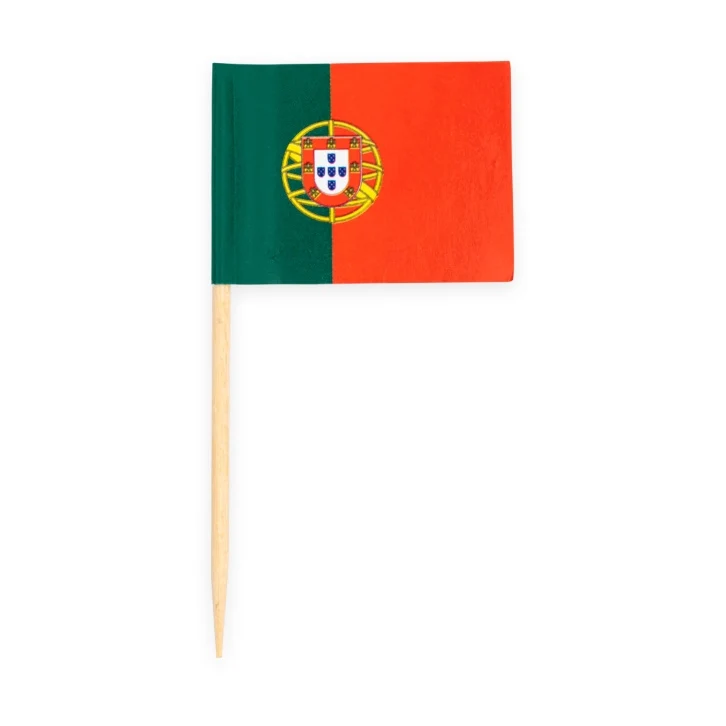 Cocktailprikkers Portugal 50 stuks