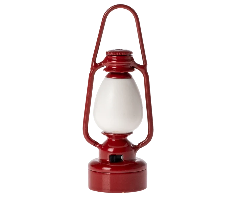 Vintage lantern, Mouse - Red