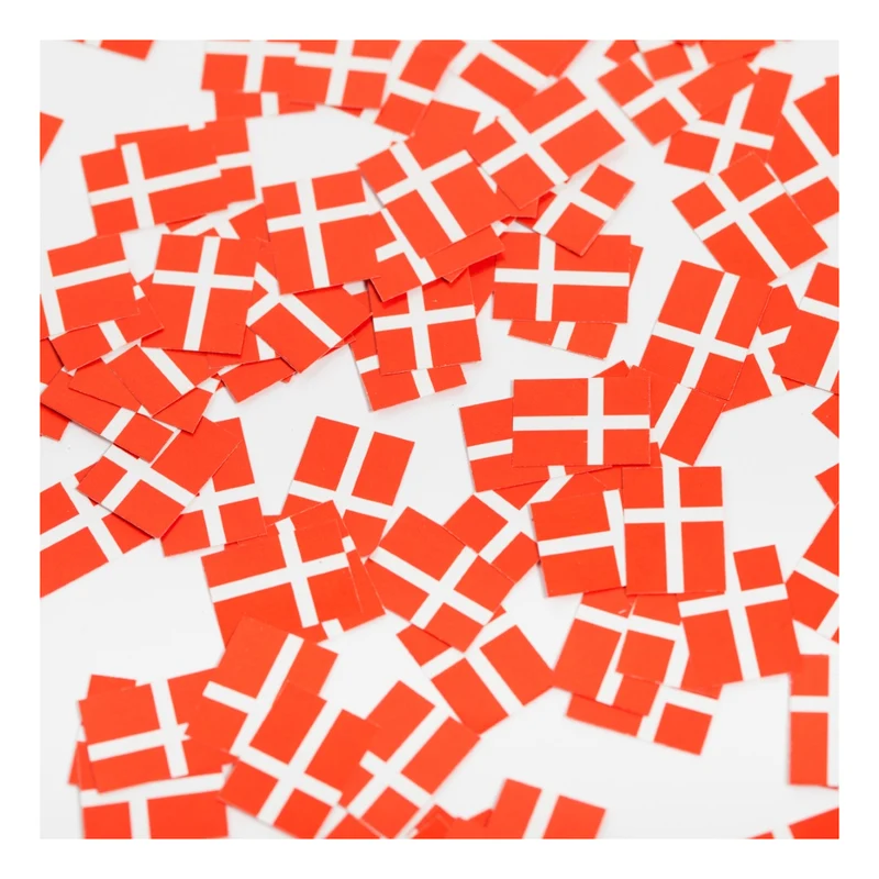 Tafelconfetti Denemarken 14 gram