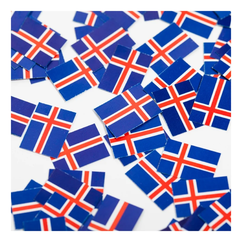 Tafelconfetti IJsland 14 gram
