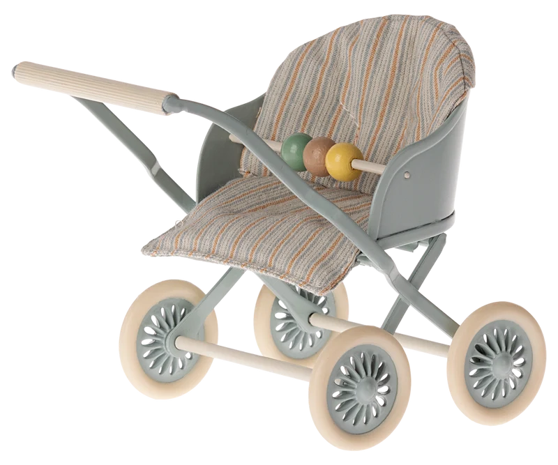 Stroller, Baby mouse - Blue