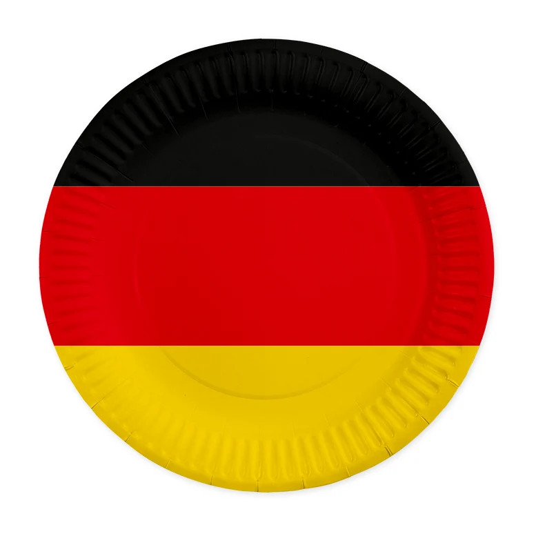 8 Papieren borden 23 cm – Duitsland