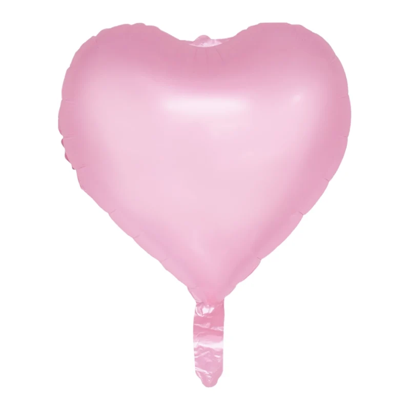 Hart folieballon pastel Roze Watercolor Hearts 45cm