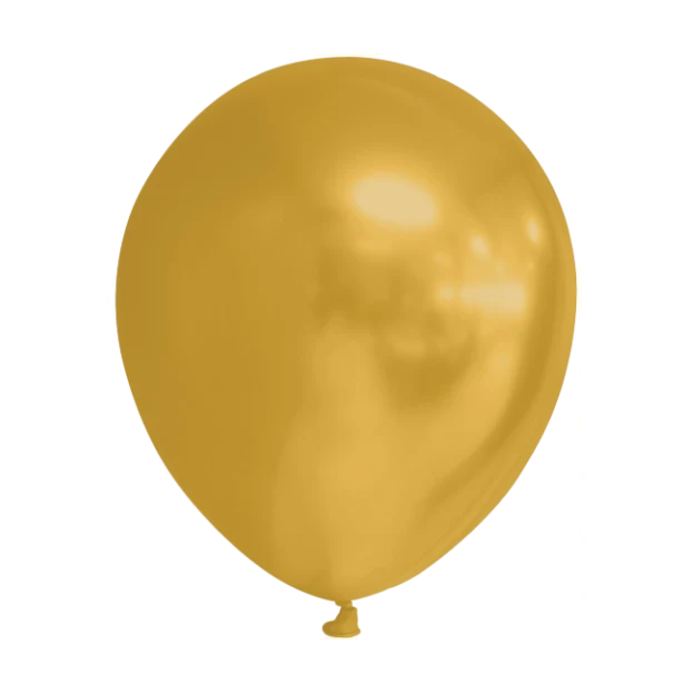 Metallic Gouden Ballonnen 13cm 100 stuks