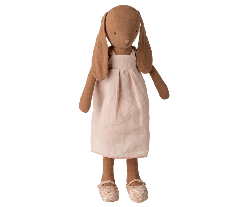 Bunny, Size 3 - Chocolate brown - Dress and shoes