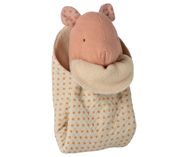 Lullaby friends, Pig, Mini - Rose