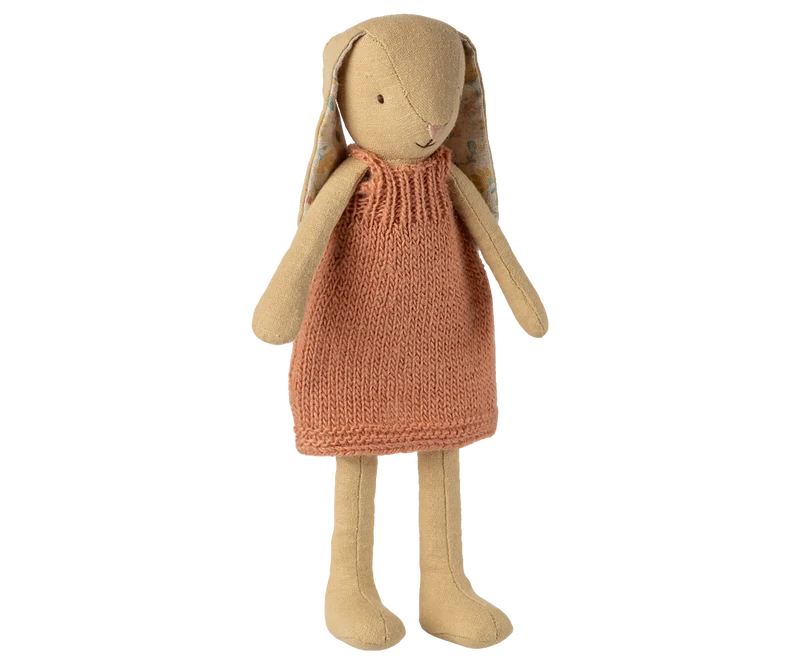 Bunny, Size 2 - Cream yellow - Knitted dress