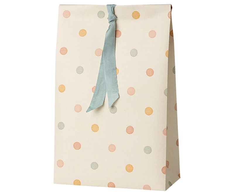Gift bag - Multi dots, 10 pcs.