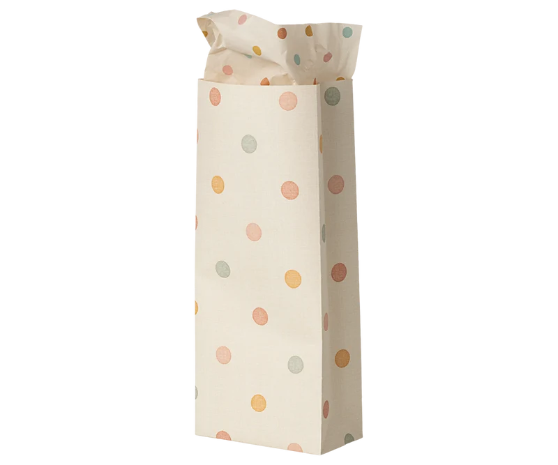 Gift bag, Mini - Multi dots, 10 pcs.