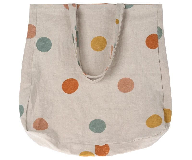 Tote bag, Multi dots - Large