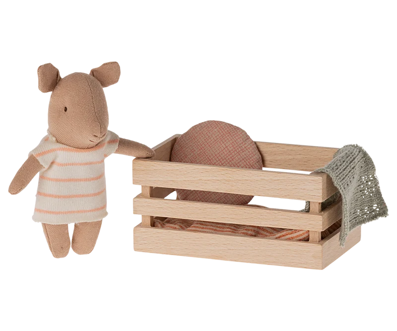 Pig, Baby in box - Girl