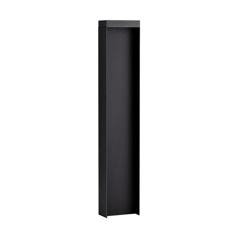 Nova Luce ALLEY Buitenbol met antracietkleurige LED-verlichting, 8W, 365lm, IP65, 3000K