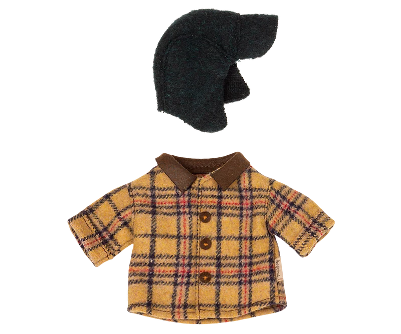 Woodsman jacket and hat, Teddy dad