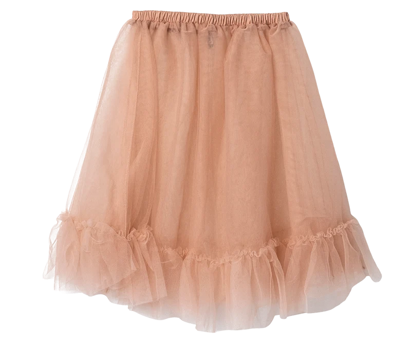 Princess tulle skirt, 4-6 years - Melon