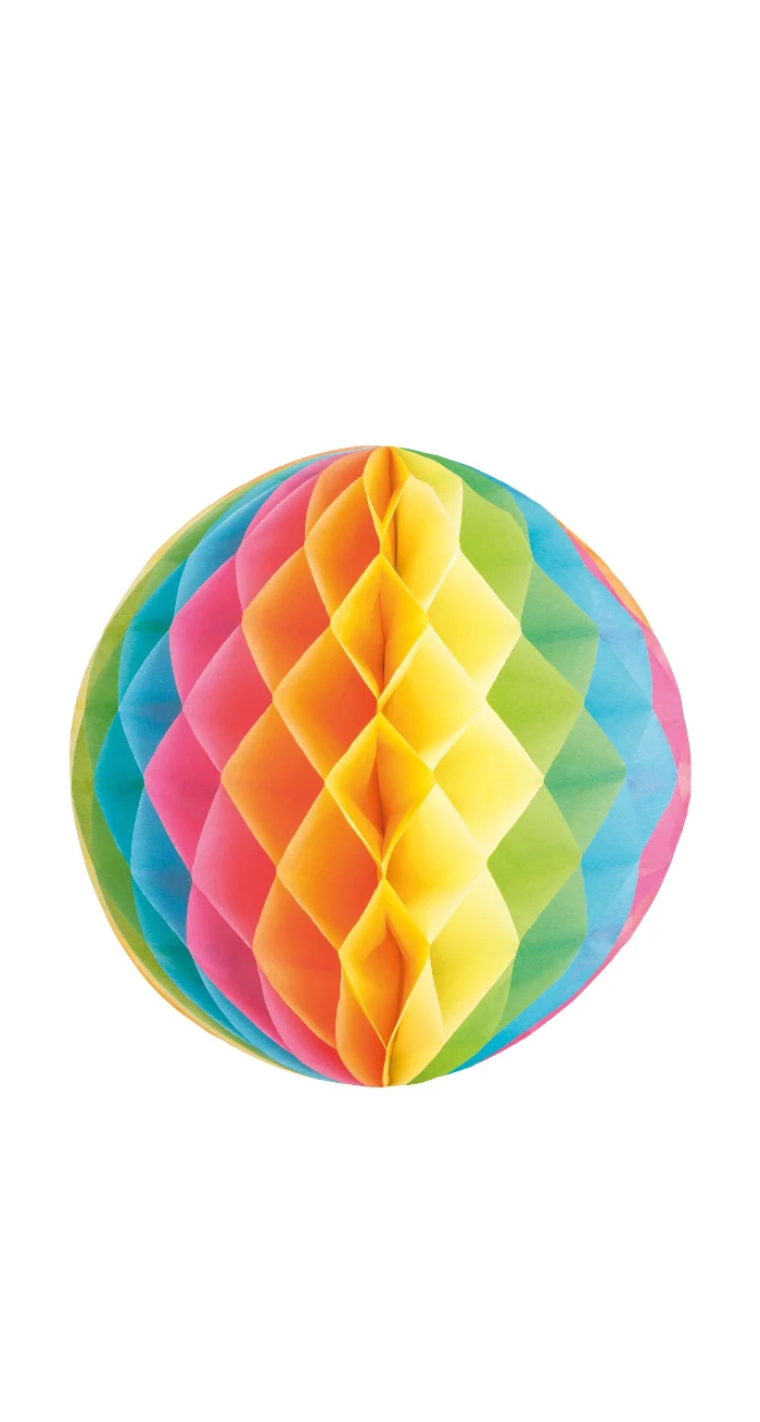 Honeycomb regenboog - 15 cm