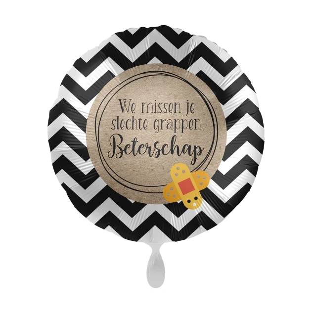 Folieballon Beterschap 45cm