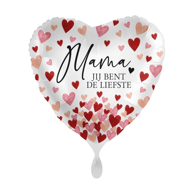 Folieballon Mama jij bent de liefste 45cm