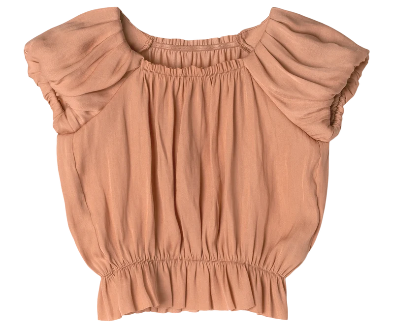 Princess blouse, 4-6 years - Melon