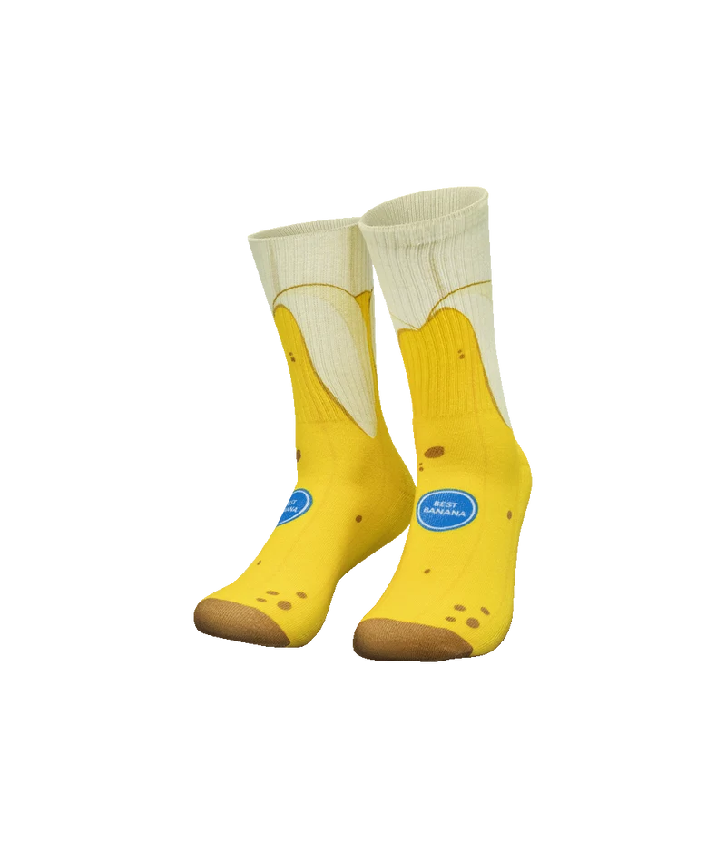 Silly socks - Banaan