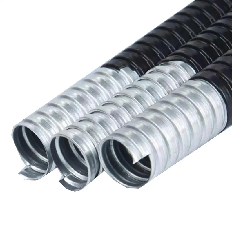 Heavy Duty Flexible PVC Coated Steel Conduit 19Mm 20Mm Corrugated Electrical Tubing Designed For The Daily Grind With Tough As Nails Cable Wire Loom Protection Indoors And Outdoors