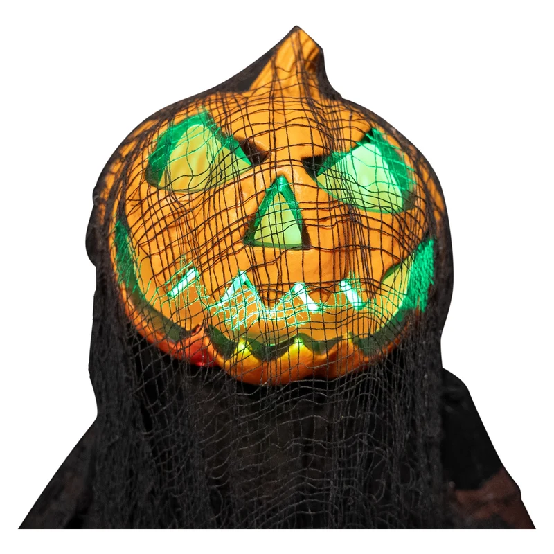 Animatronic Hanging Pumpkin Man