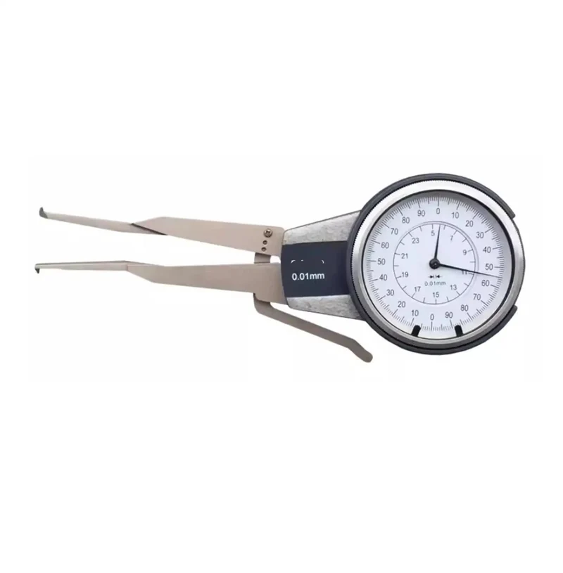 Rock Solid Internal Caliper Dial Gauge For Precise Inside Diameter Measurements With Nail On Accuracy 0.01mm Resolution And Smooth Pointer Readings Professional Grade Measuring Tool Spanning 30 To 50 Mm Range