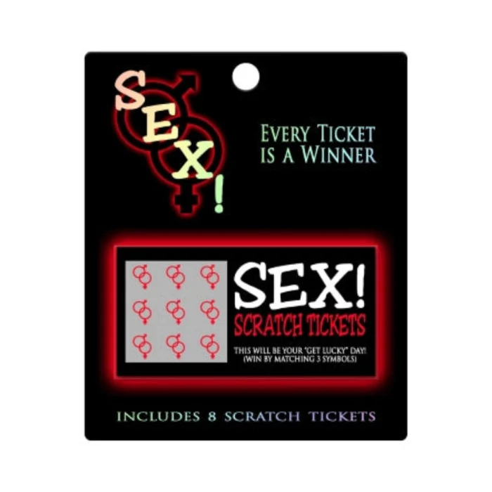 SEX! Scratch Tickets