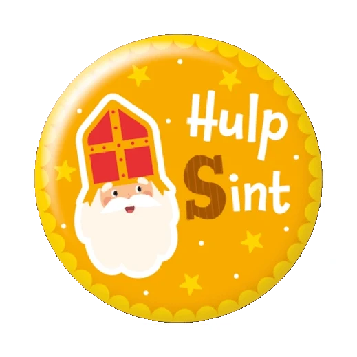 Button - Sinterklaas - Hulpsint