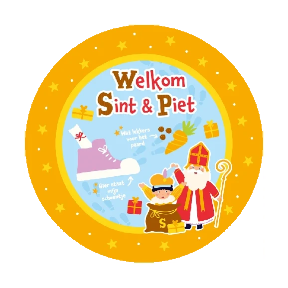 Schoenzetmat - Sinterklaas - 50cm