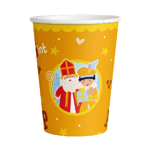 Bekers - Sinterklaas - 8 stuks