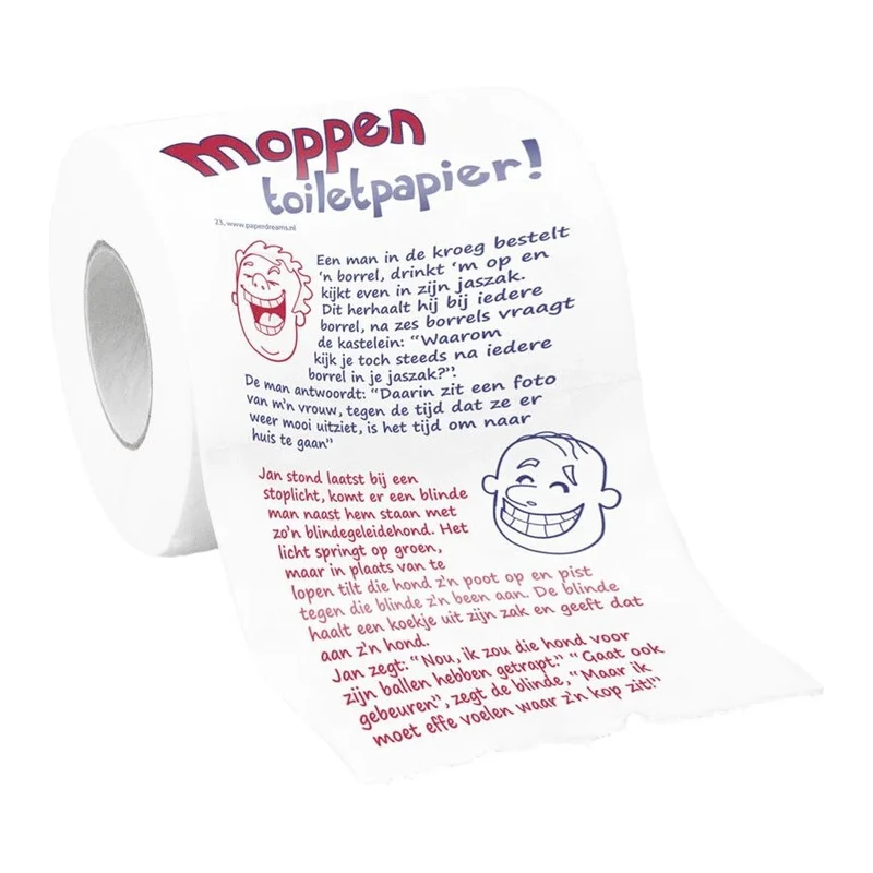 Toiletpapier - Moppen