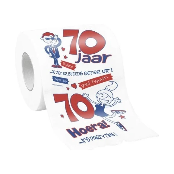 Toiletpapier - 70 jaar