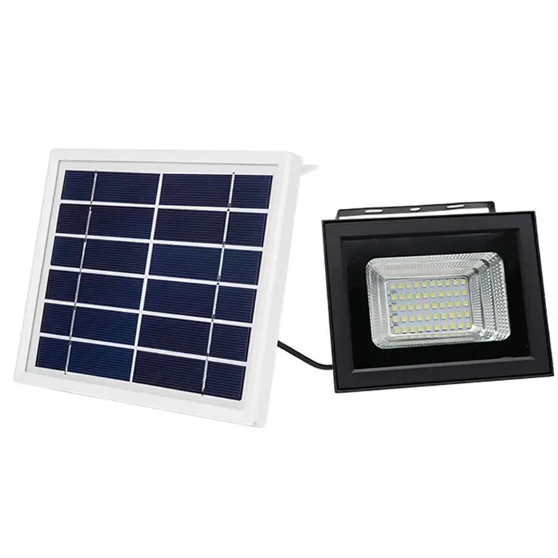 Hella Bright Led Solar Flood Light With Automatic Day Night Sensing Beastly IP65 Waterproof Yard And Patio Security Lighting Rugged Aluminum Housing For Garage Driveway And Landscape Jobs