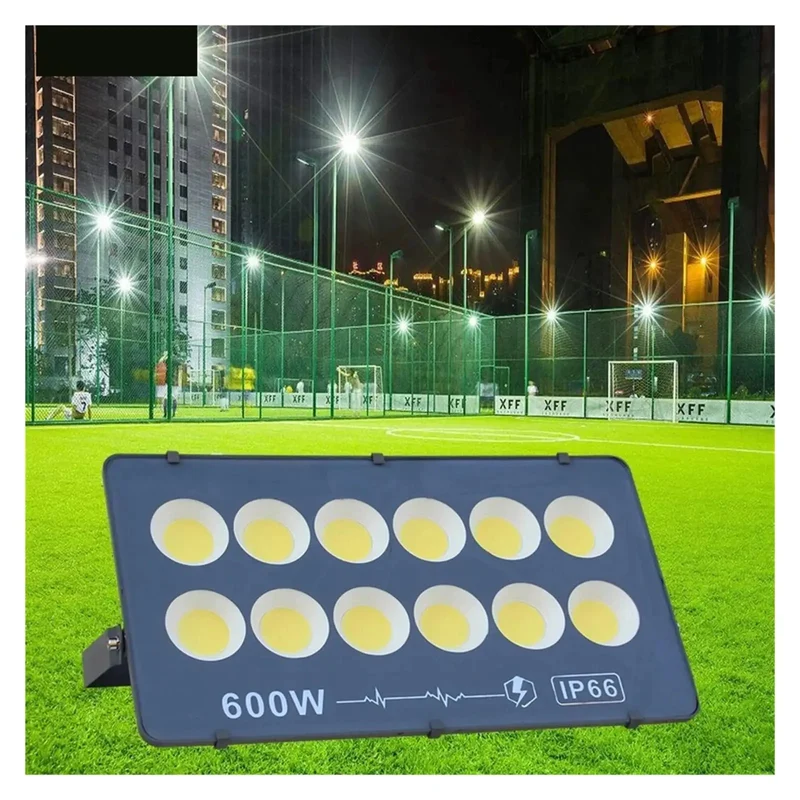 Rugged Ultrathin Led Flood Light Featuring Rock Solid Ip65 Waterproof Housing and Killer CoB Chip Output for Screaming Bright Outdoor Yard Garden and Warehouse Lighting