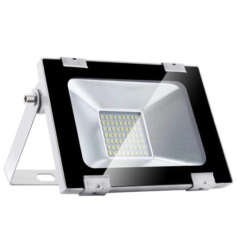 Badass 12 Pack 30W Led Outdoor Floodlights 3000 Lumen Security Spotlights Ip65 Waterproof Daylight White Wall Mount Exterior Lighting Built Tough No Sweat