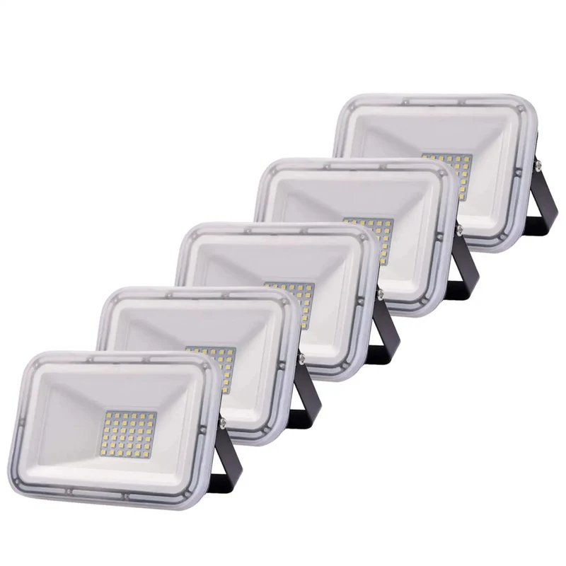 Heavy Duty LED Flood Lights Outdoor 30W IP67 Waterproof Garden Security Yard Lighting Tough As Nails Weatherproof Drop Dead Bright For Backyards And Driveways
