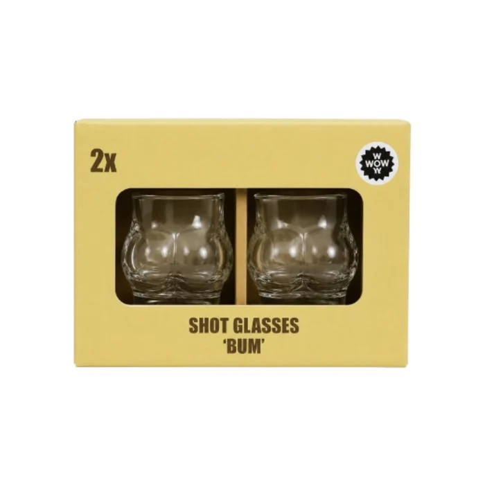 Shotglaasjes Billen - 2 stuks