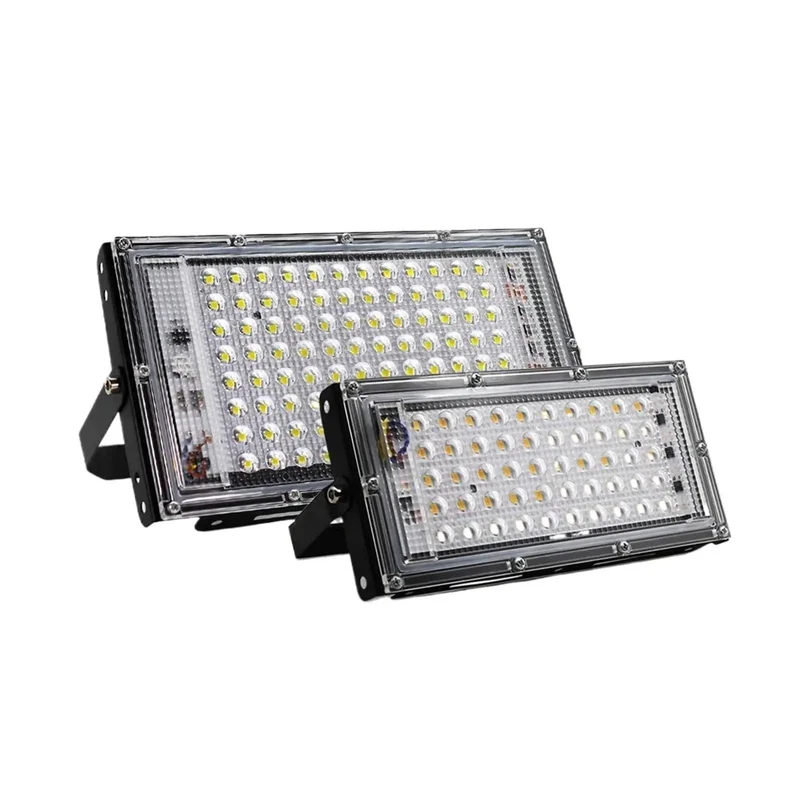 Hella Bright LED Flood Light 50W 100W And 150W Options Provide Rock Solid IP65 Waterproof Outdoor Spotlight Featuring Tough Aluminum Build For Courtyard Garden Storage Shed Cool White
