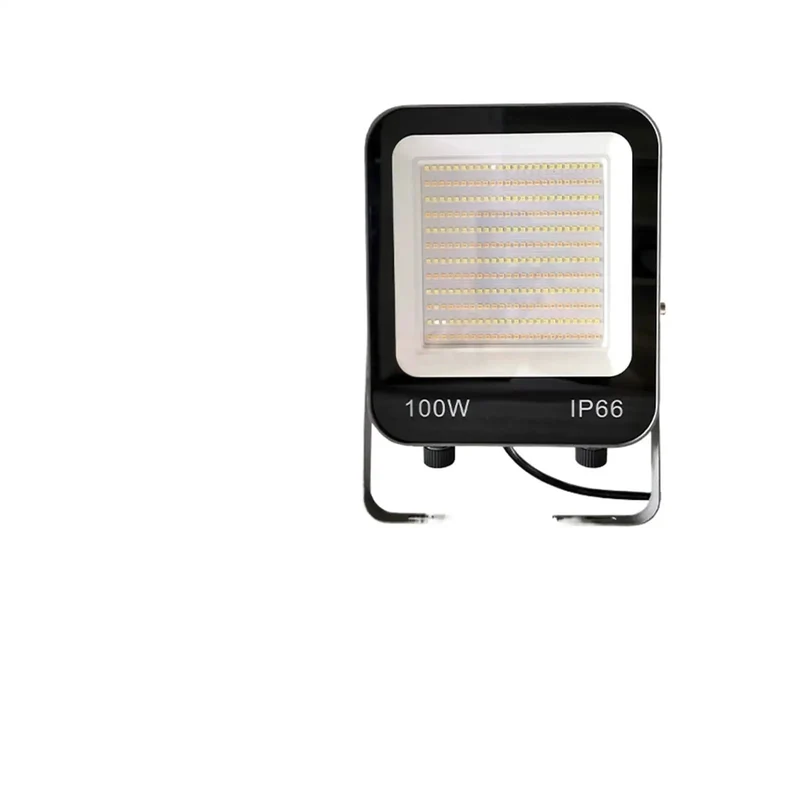 Tough As Nails Led Floodlight With Adjustable 3 Color Temperatures And Dimmable Brightness IP66 Waterproof Portable Spotlight Featuring Detachable Cord And Rugged Aluminum Frame For Yards Patios Or Warehouses