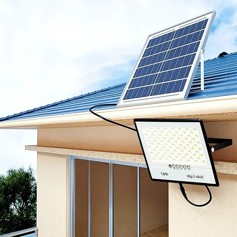 Top Tier Solar Street Light For Yard And Driveway, Outdoor LED Security Flood Light With Motion Sensor And Remote Control, Insane Brightness, IP65 Waterproof Shell, Rock Solid Aluminum Build, Rain Ready Setup For Peaceful Nights.