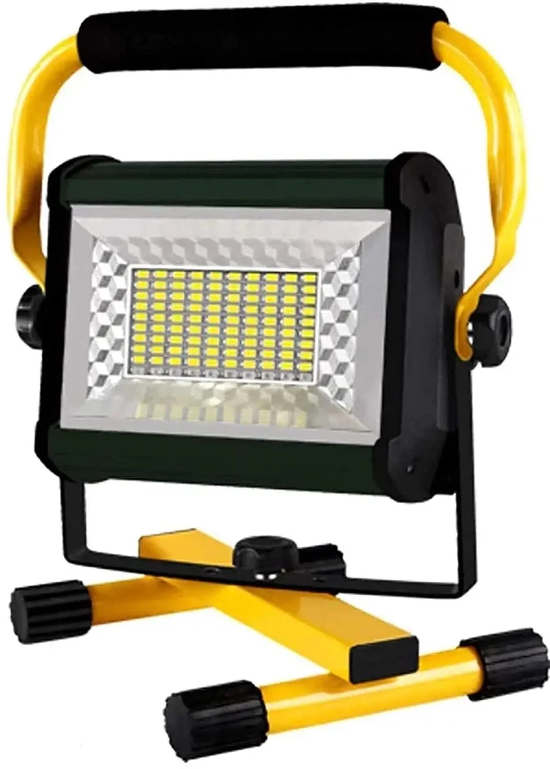 Heavy Duty 100W LED Floodlight Featuring 8000 Wicked Bright Lumens Weatherproof Wide Beam Spotlight Trustworthy Heavy Lifter For Outdoor Yard Garage Security And Patio Nights