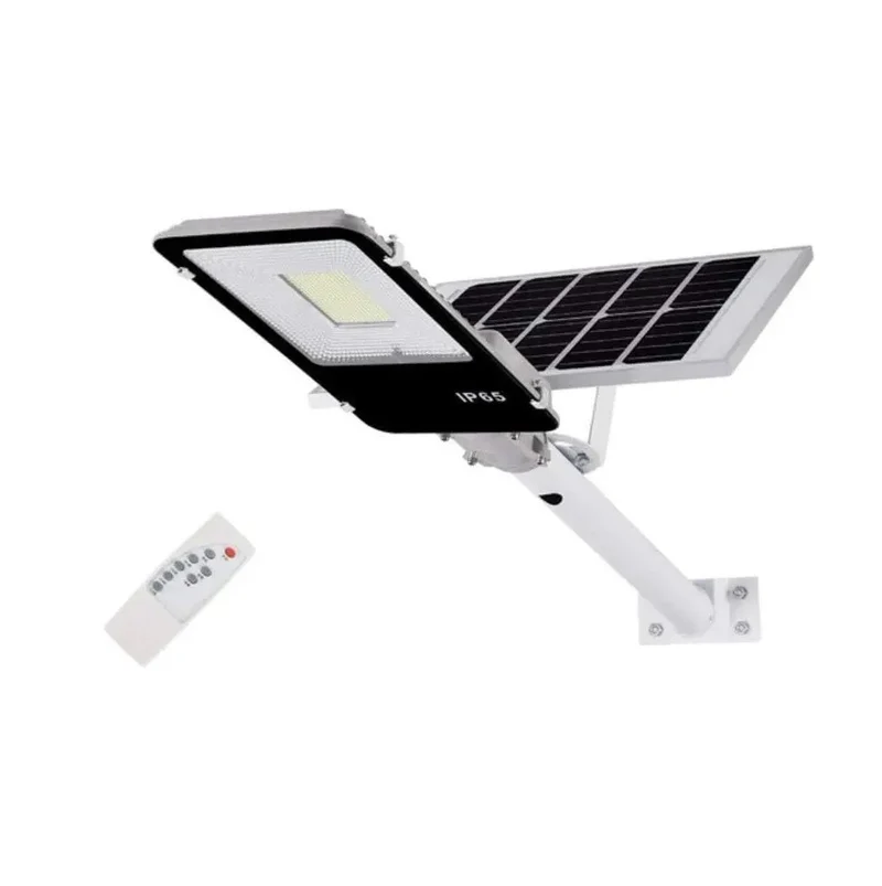 Killer Bright Led Solar Street Light With Smart Remote Control Top Notch Waterproof Aluminum Outdoor Flood Lamp Auto Dusk To Dawn Sensor Easy As Pie Mounting For Driveway Or Patio Lighting