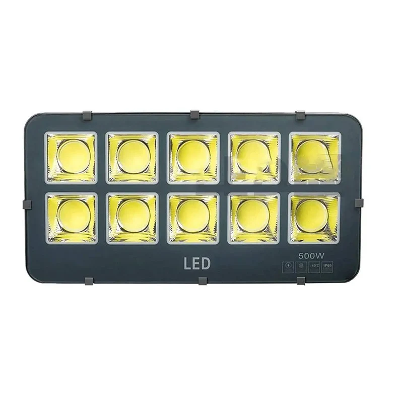 Heavy Duty LED Floodlight For Exterior Areas. Rock Solid Rechargeable Work Lamp With IP65 Weather Cover. Quick Chill Aluminum Cast And Surge Guard For Roofs Or Doorways. Sun Up To Sun Down Brightness.