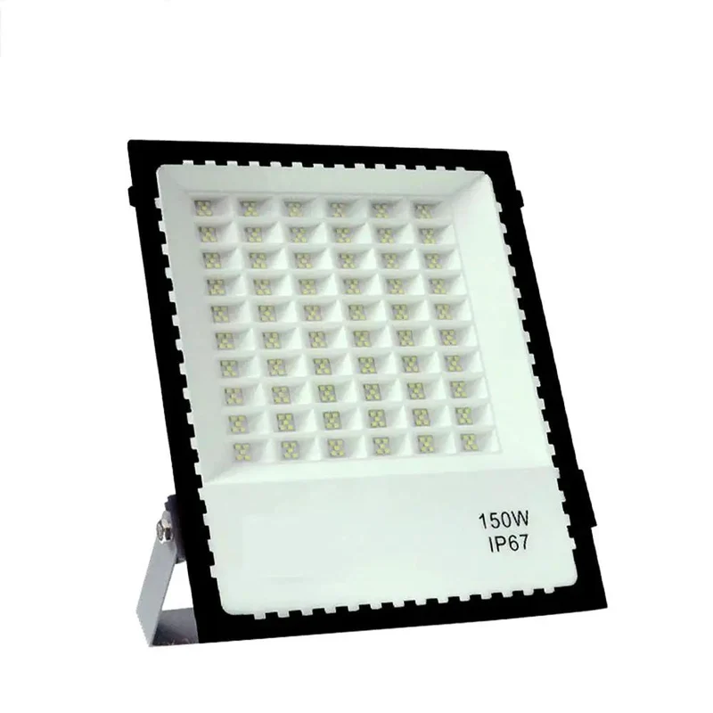 Badass Two Hundred Watt Led Flood Light Featuring Ip67 Weatherproof Design And 6500K Daylight White Illumination Ideal For Backyard Garage Warehouse And Patio Security Jobs