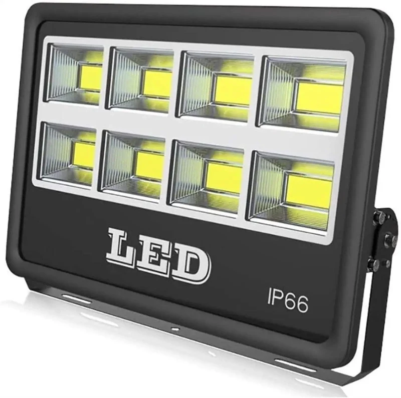 Heavy Duty 400W Led Floodlight Rock Solid IP65 Waterproof Outdoor Area Spot Lamp High Lumen Aluminum Housing For Backyard And Warehouse Badass Commercial Security Lighting