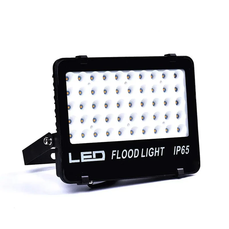 Tough As Nails Rechargeable Led Floodlight With 180 Degree Swivel Mount Tempered Glass Lens Ip66 Waterproof Outdoor Work Light For Backyard Garage Job Site And Stadium Projects