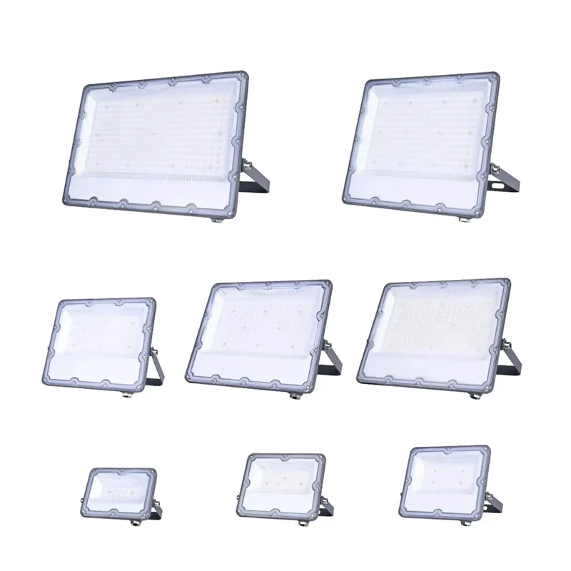Heavy Duty Led Flood Light Weatherproof Projector Lamp With Durable Die Cast Body For Driveways Barns And Job Sites Pumping Out Piercing Cold White Beam And Zero Hassle Wall Mount Installation